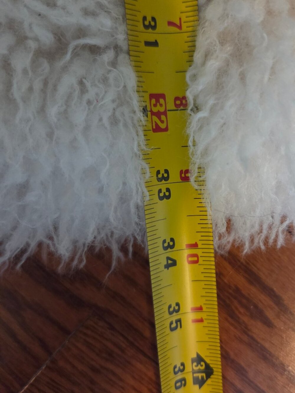 Adorable faux fur duffle coat, size L - Picture 9 of 11